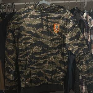 Black Rifle Coffee Co Tiger Strip Woobie Hoodie